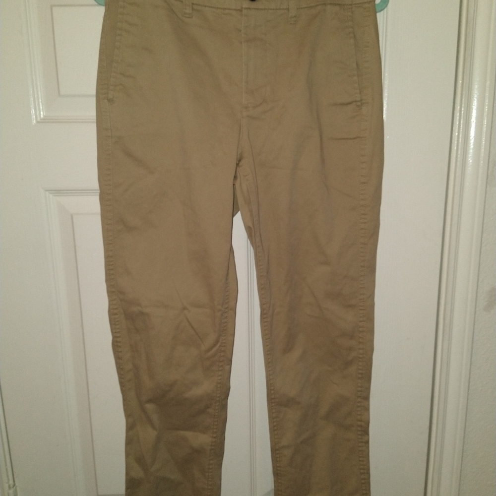 J Crew Tan Chino Pants Women's sz 2.